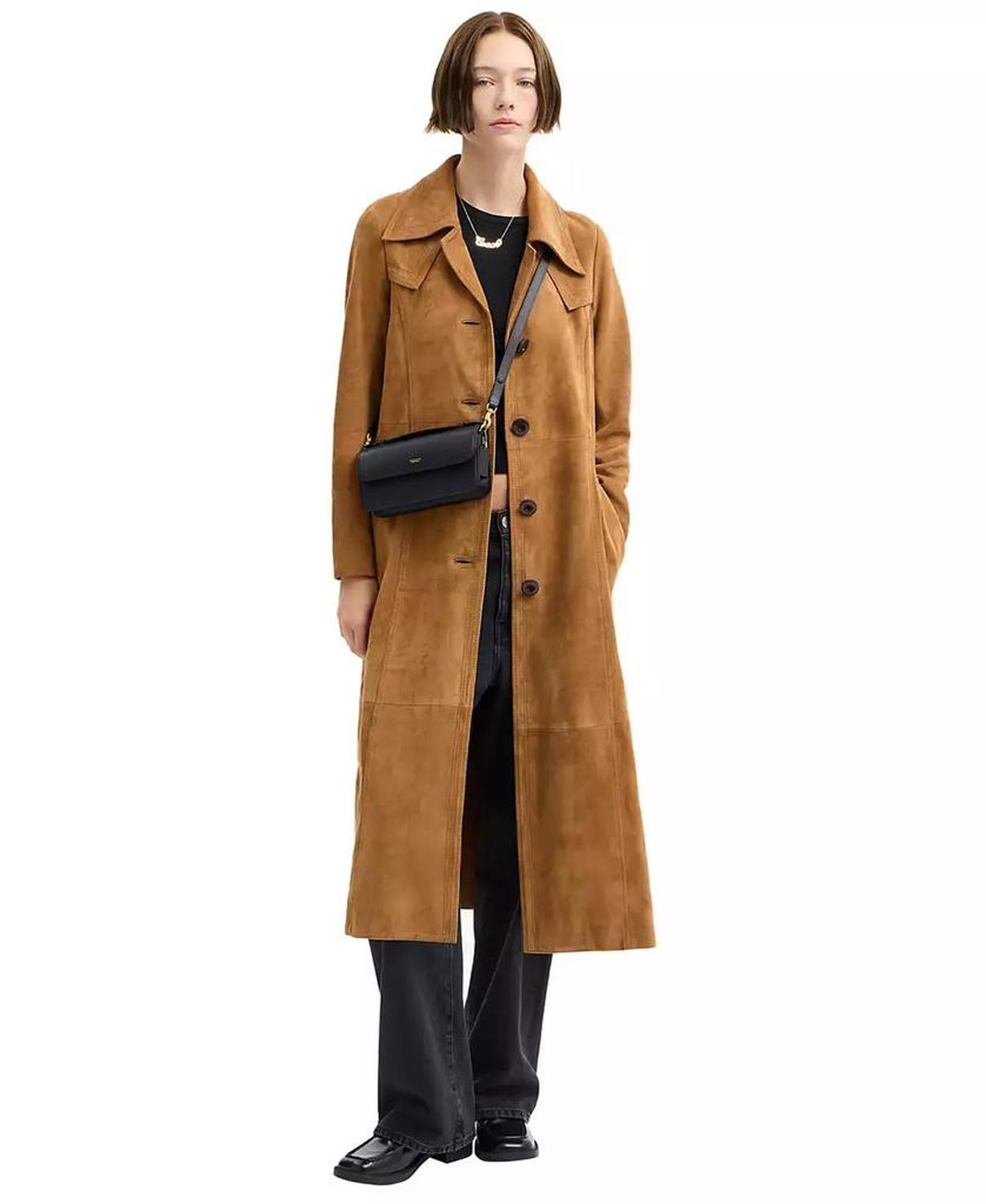 Elora Small Leather Top Handle Shoulder Bag