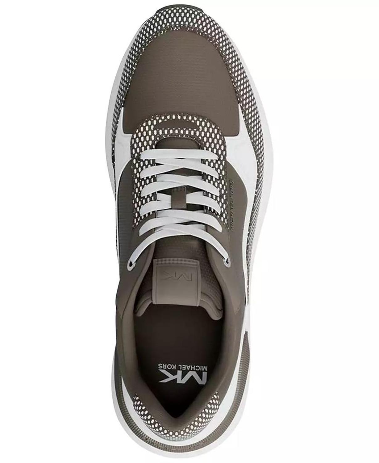 Men's Trevor Leather & Mesh Trainers