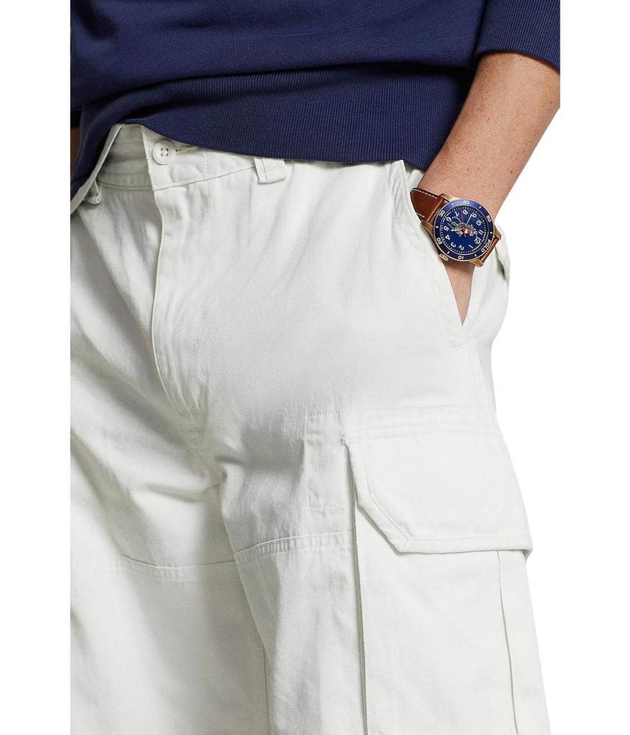 10.5-Inch Relaxed Fit Twill Cargo Shorts