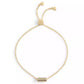 Signature Quilted Tube Slider Bracelet