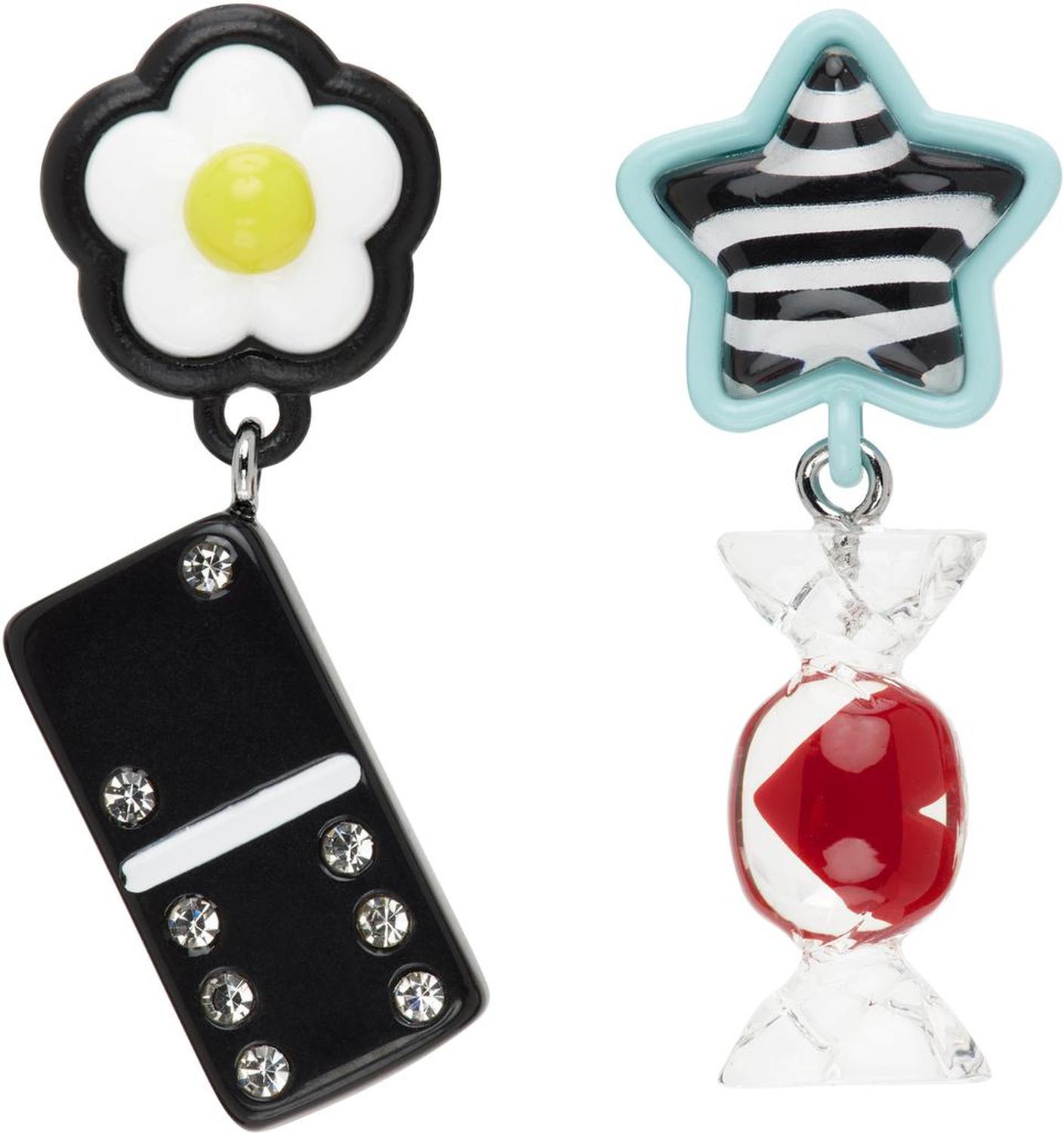 Multicolor 'The Sticker Charm' Earrings