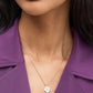 Precious Pansy Mini Pendant