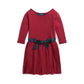 Pleated Stretch Jersey Dress (Toddler/Little kids)