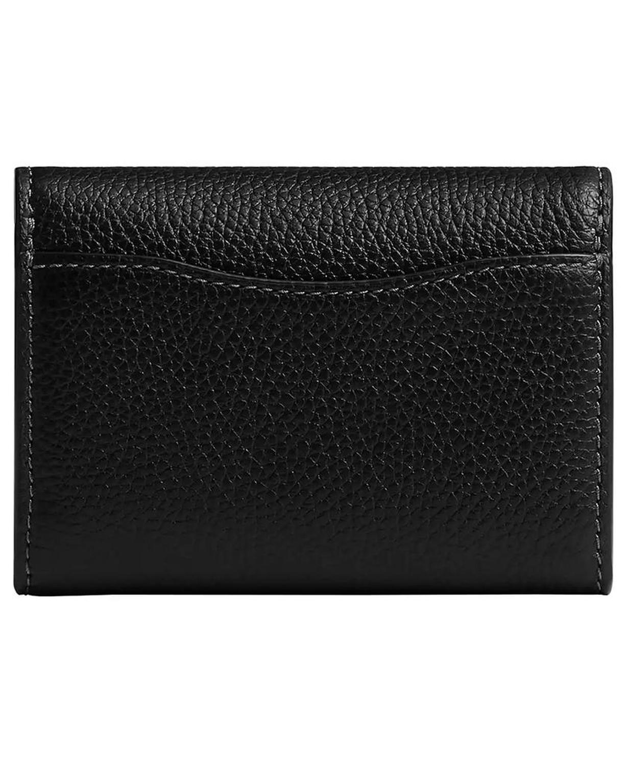 Women's Polished Essential Flap Card Case