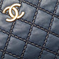 Chanel Quilted Wild Stitched Leather Chain Tote