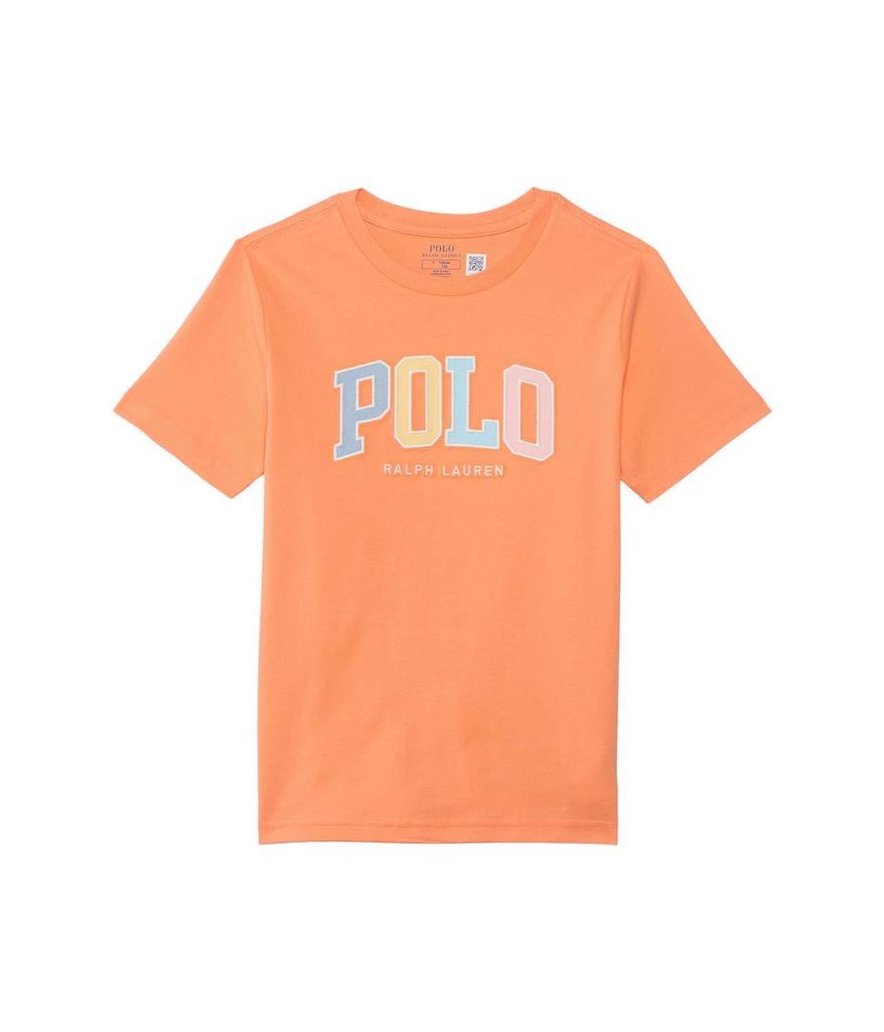 Logo Cotton Jersey Tee (Toddler/Little Kid)