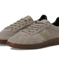 Suede Leather Block Low Profile Sneakers
