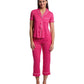 Short Sleeve Cropped PJ Set