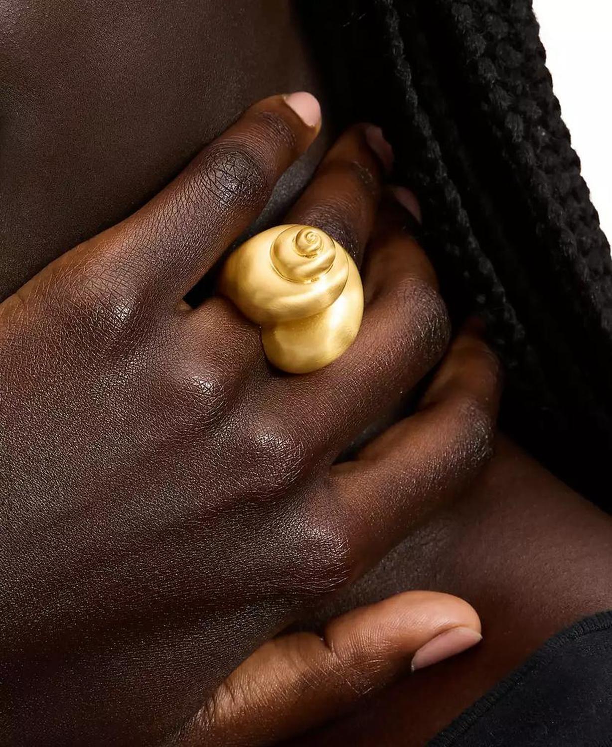 Shell Statement Ring