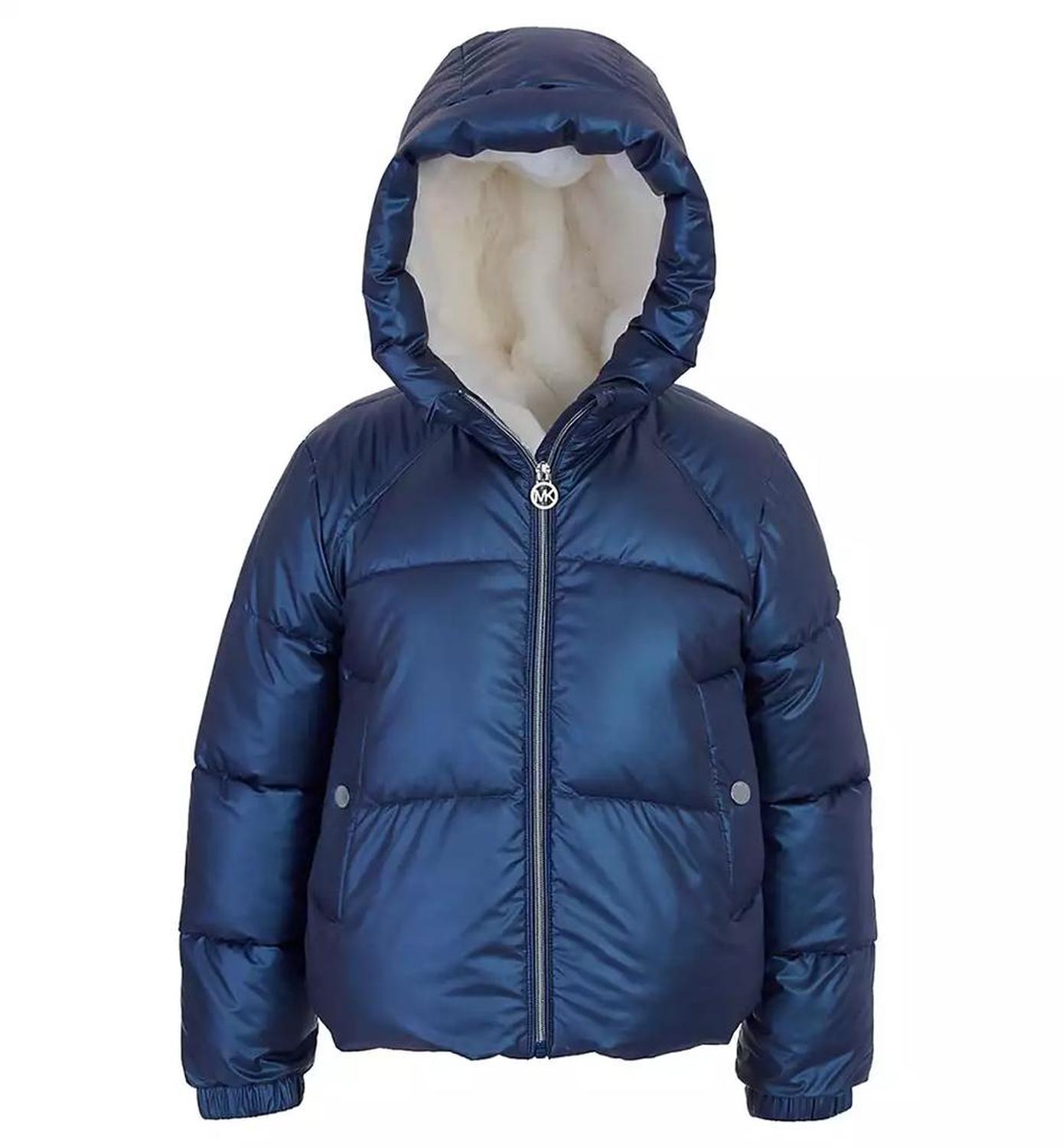 Toddler and Little Girls Hooded Puffer Jacket