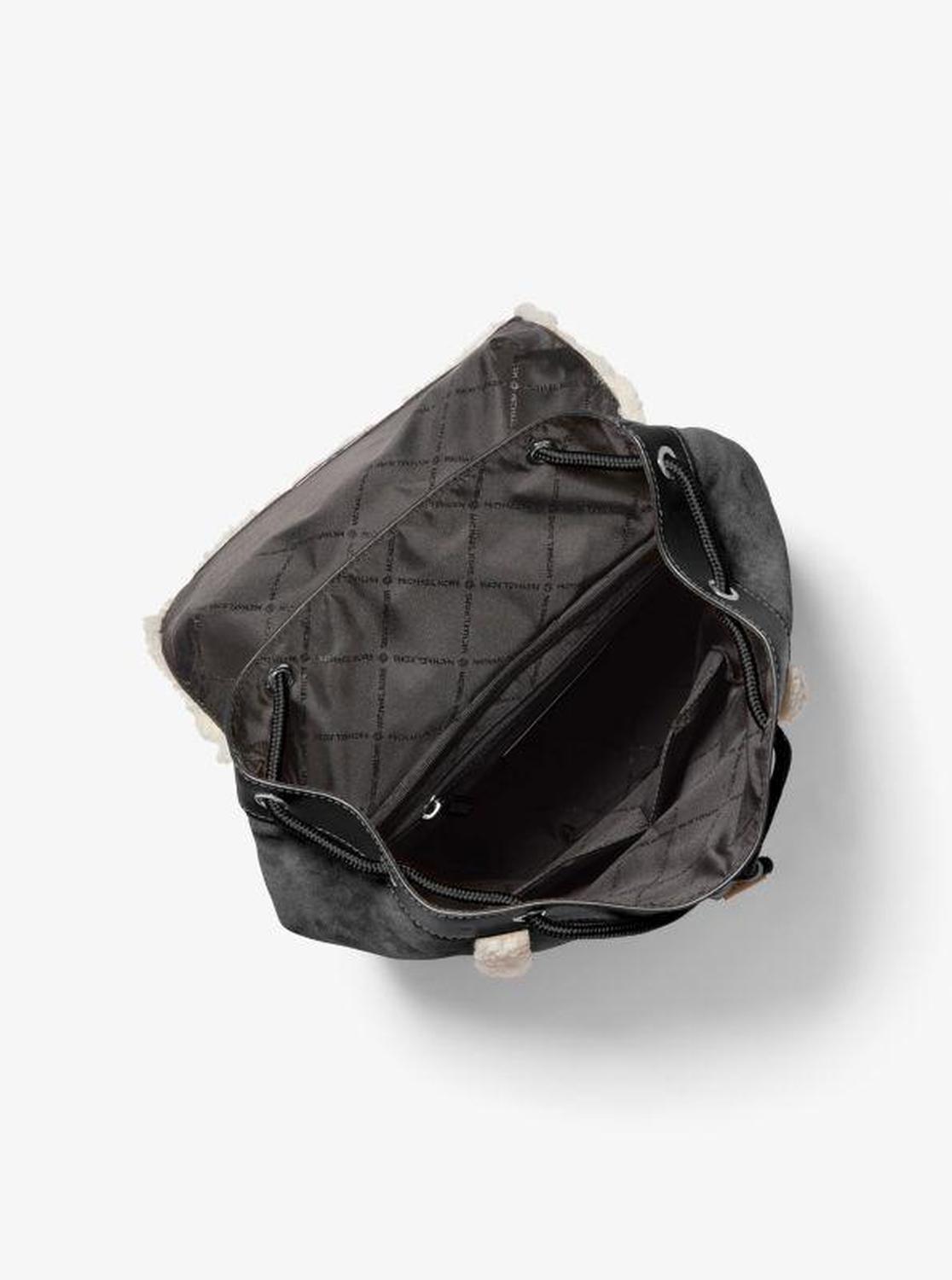 Cooper Suede and Sherpa Backpack