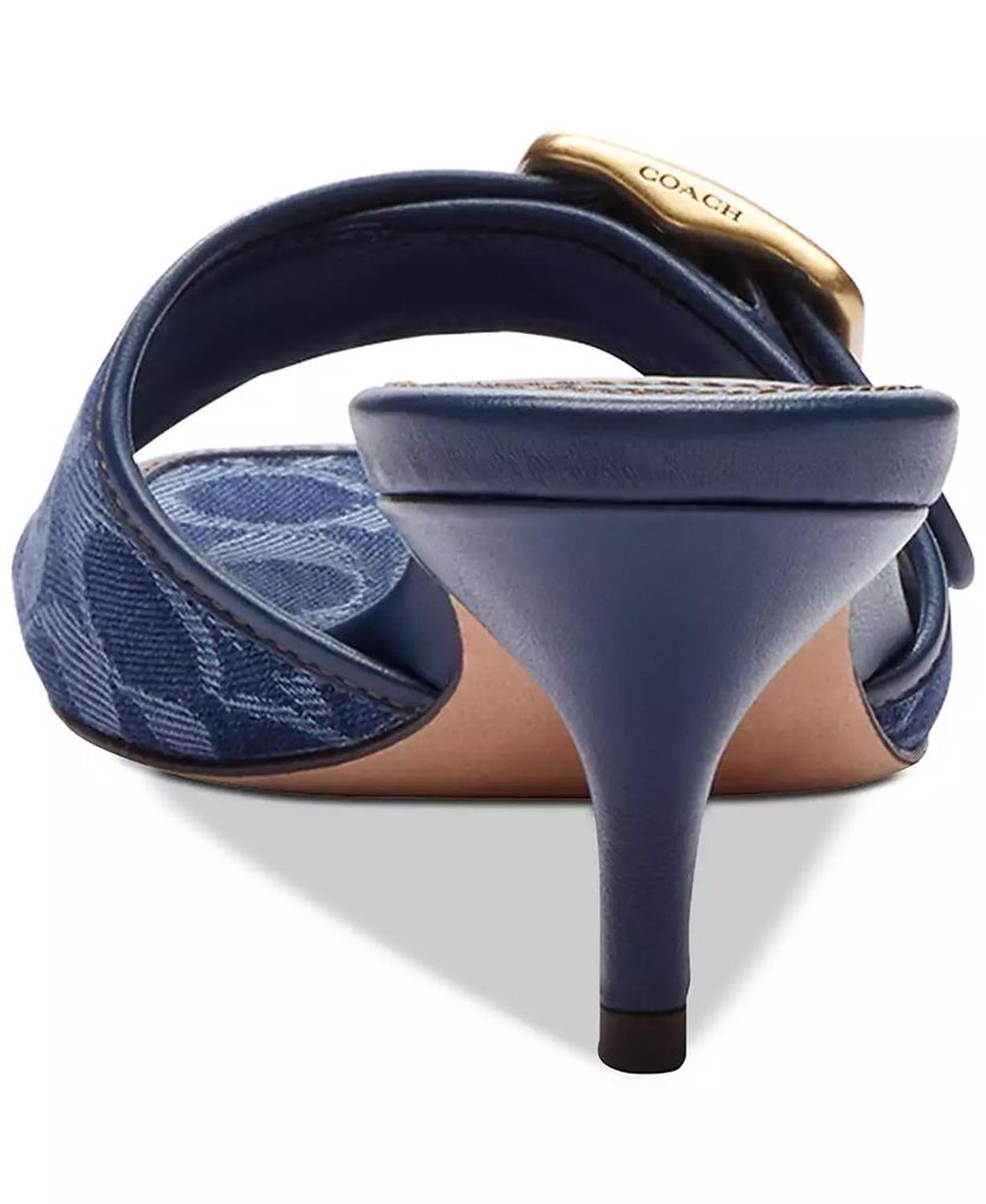 Women's Margot Kitten-Heel Slide Sandals
