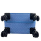 Travel Small Pacific blue Signature Trolley Rolling Suitcase Carry Women's On