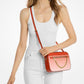 Jet Set Large Ombré Signature Logo Crossbody Bag