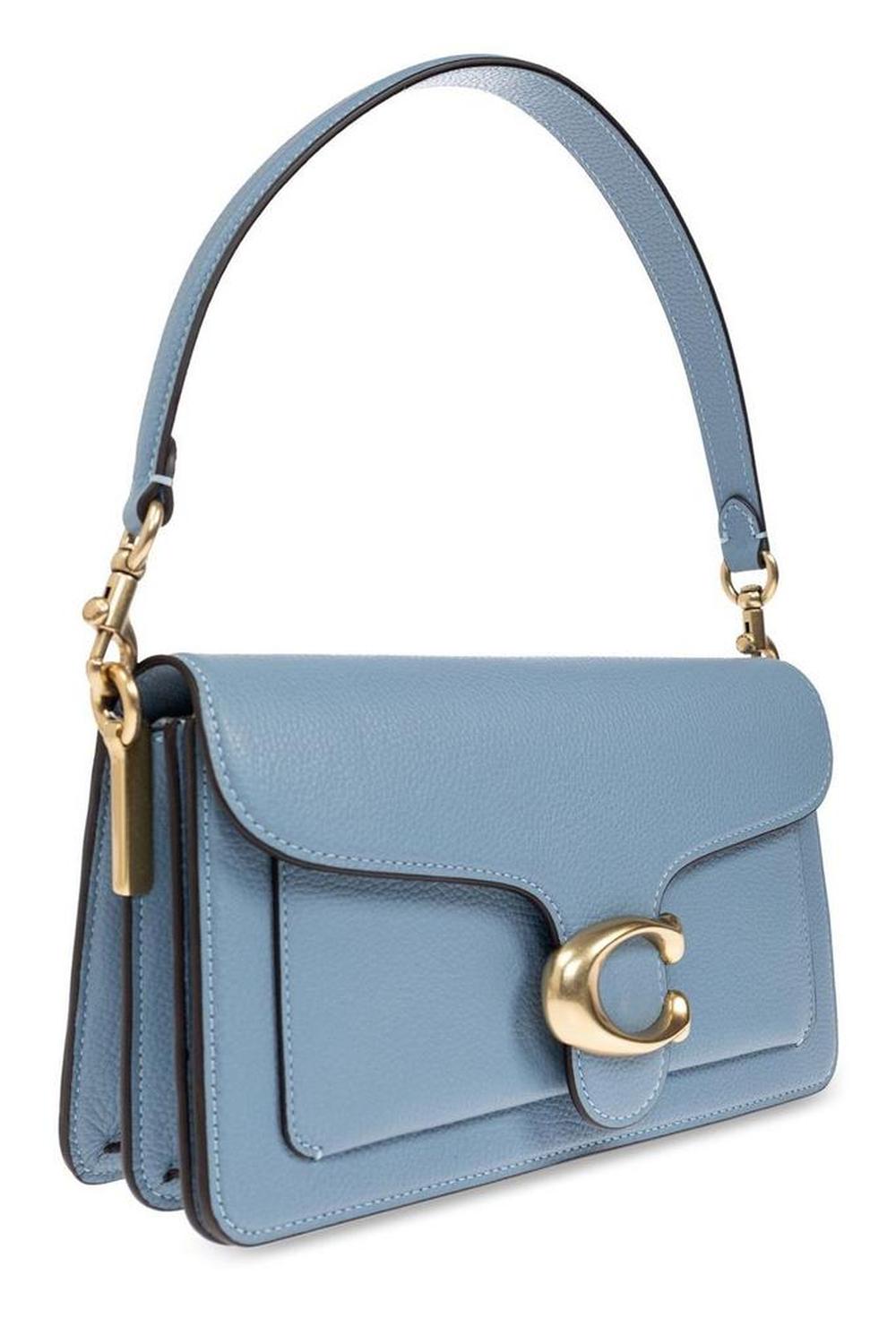 Coach Tabby 26 Logo Plaque Shoulder Bag
