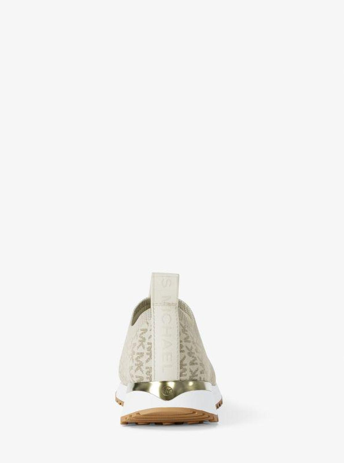 Bodie Metallic Logo Knit Slip-On Sneaker