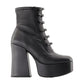 The Kiki Stretch Leather Ankle Boots