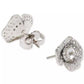 Silver-Tone Cubic Zirconia Poppy Mini Stud Earrings