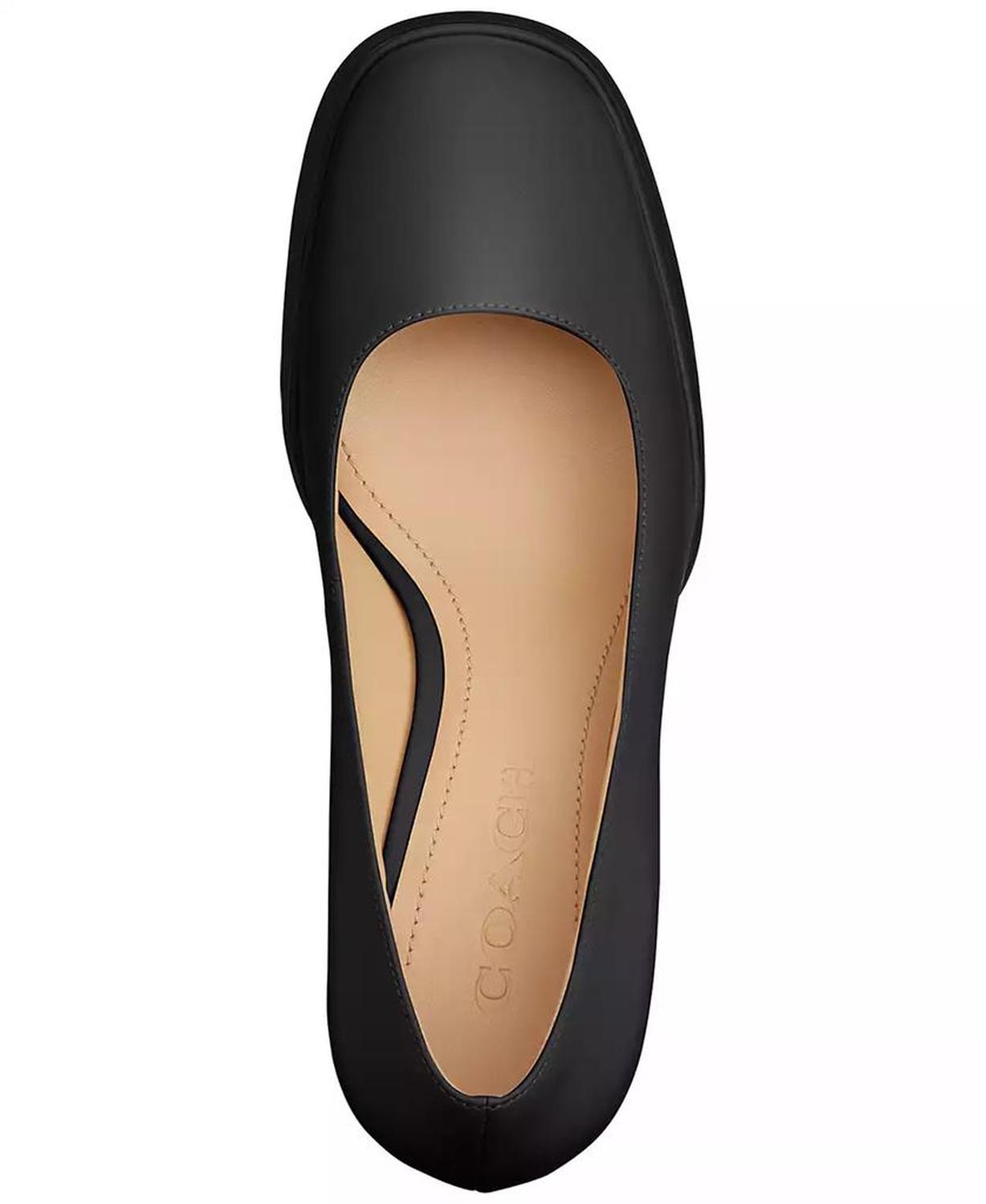Women's Sculpted C Leather Pumps