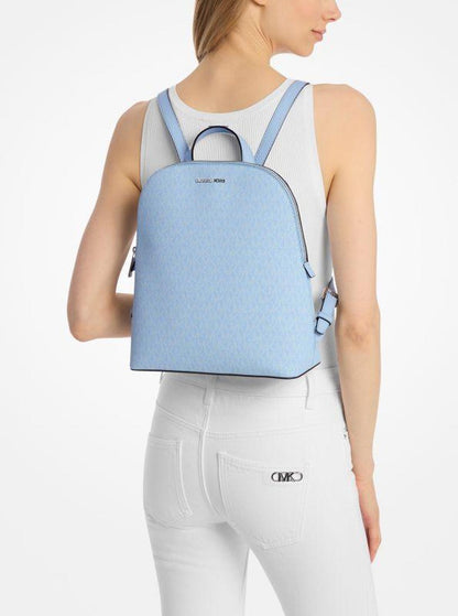 Cindy Large Signature Logo Backpack