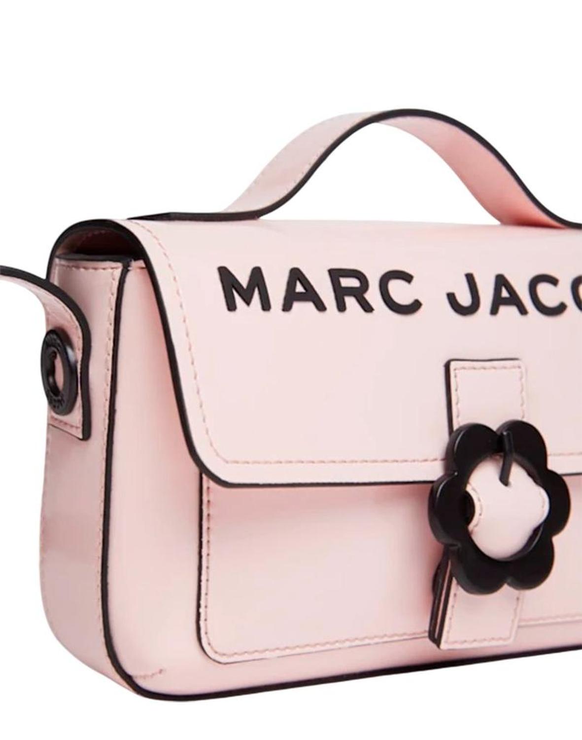 The Marc Jacobs Kids Logo-Rubberised Foldover-Top Shoulder Bag