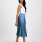 Women's Pleated A-Line Pull-On Midi Skirt