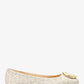 Milan Signature Logo Ballet Flat