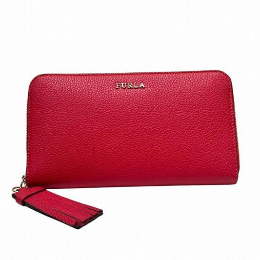 Leather Long Wallet (Bi-Fold) (Pre-Owned)