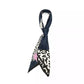Women's Leopard Silk Square Scarf