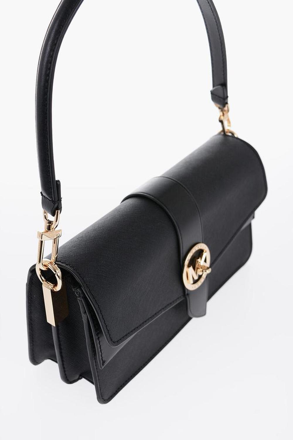 Saffiano Leather Greenwich Shoulder Bag