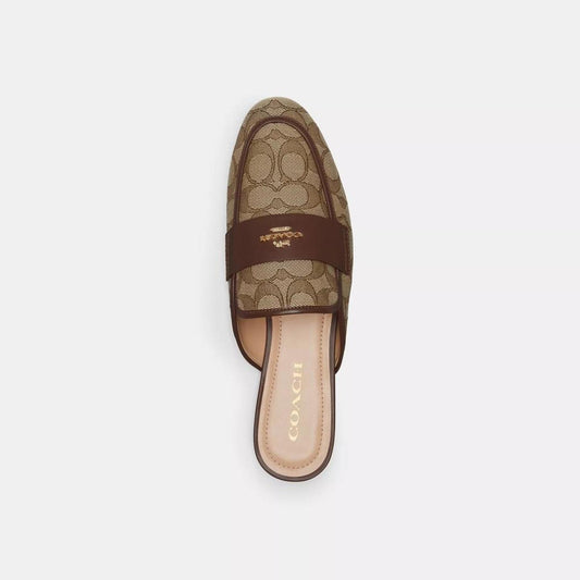 Coach Outlet Samie Slide In Signature Jacquard