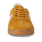 Suede Leather Block Low Profile Sneakers