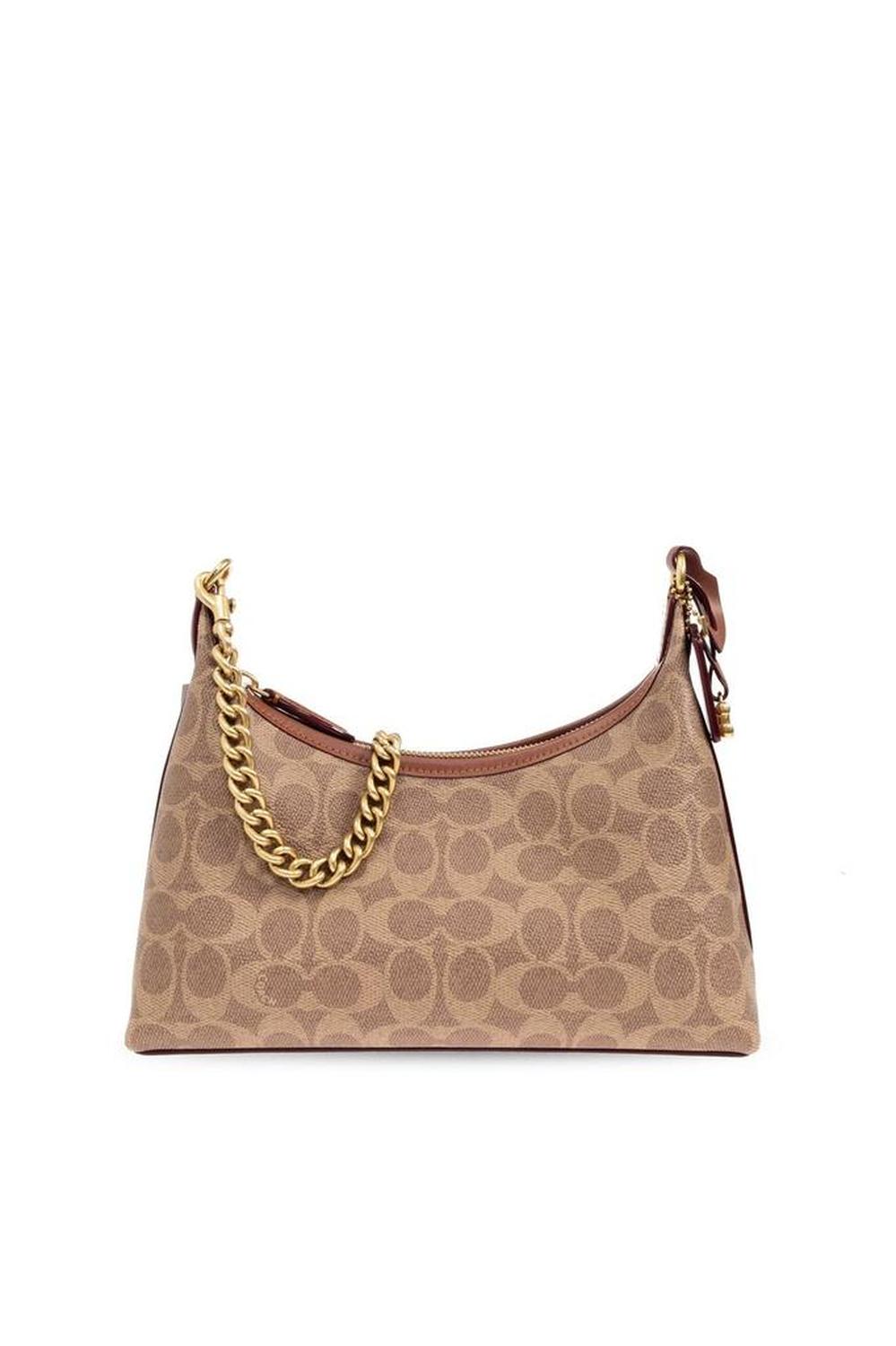 Coach Monogrammed Shoulder Bag