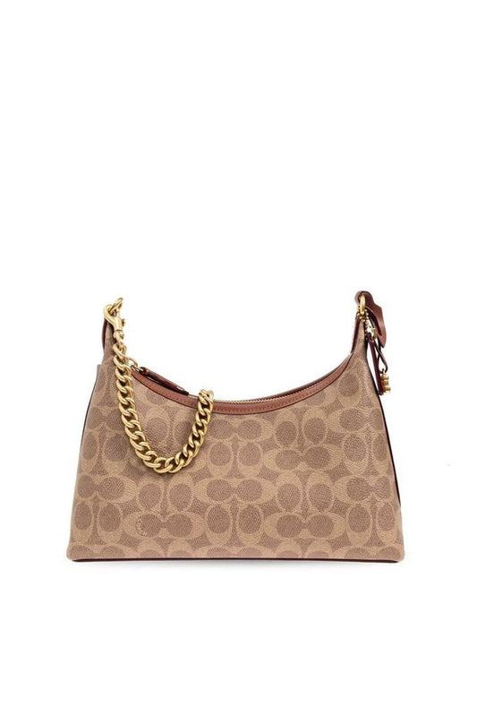 Coach Monogrammed Shoulder Bag