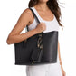 Quinn Extra Large Leather East West Tote