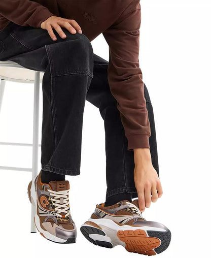 Men's Mesh Round Toe Sneakers