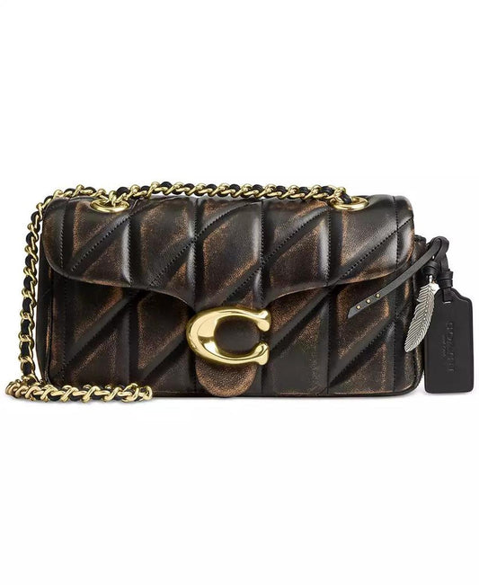 Tabby Quilted Leather Mini Shoulder Bag 20