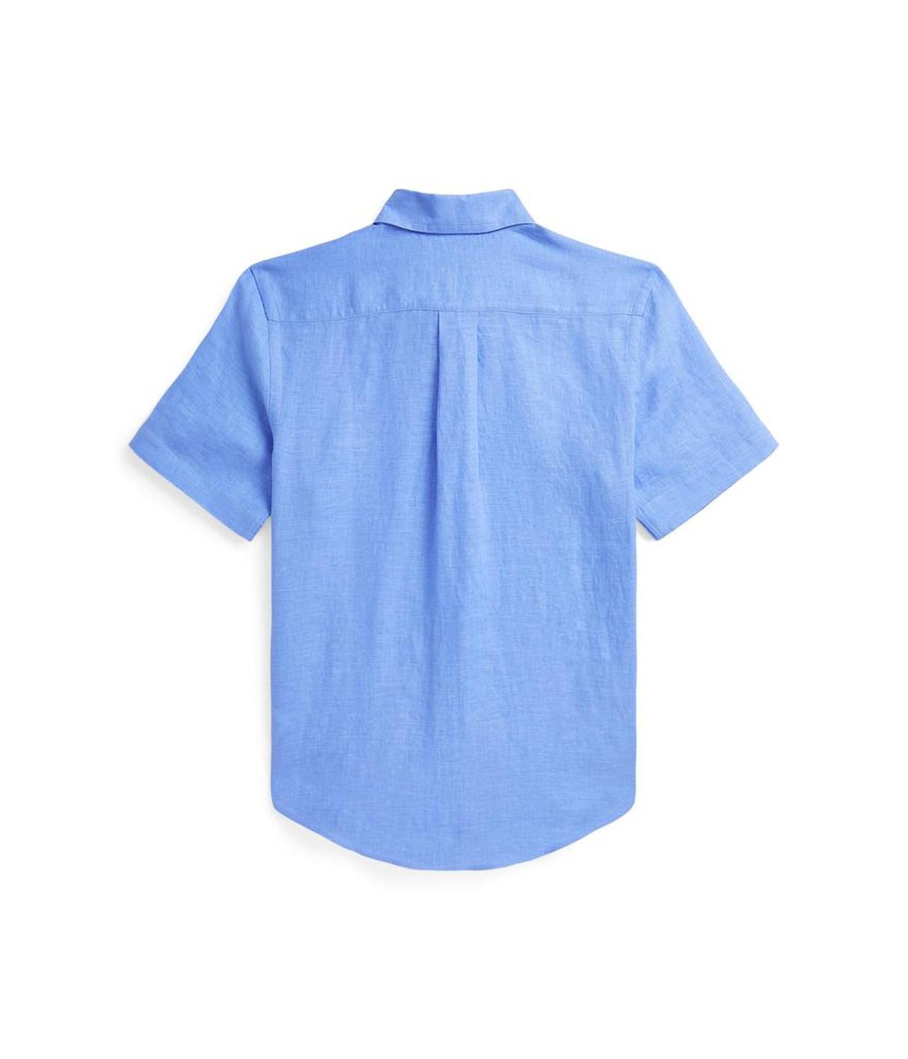 Linen Short Sleeve Shirt (Big Kid)