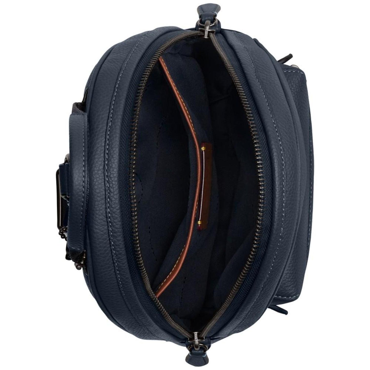 Men's Pebble Leather Charter Pack Bag