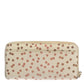 Kate Spade White/red Polka Dots Zip Around Wallet