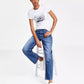 Women's Cotton Crewneck Graphic-Print Tee