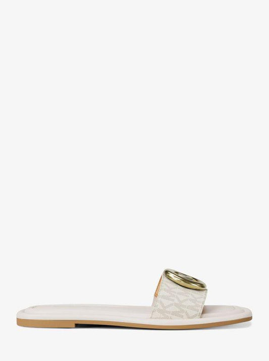 Milan Signature Logo Slide Sandal