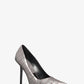 Winona Crocodile Embossed Leather Pump