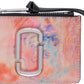Pink Watercolor 'The Snapshot' Top-Zip Card Holder