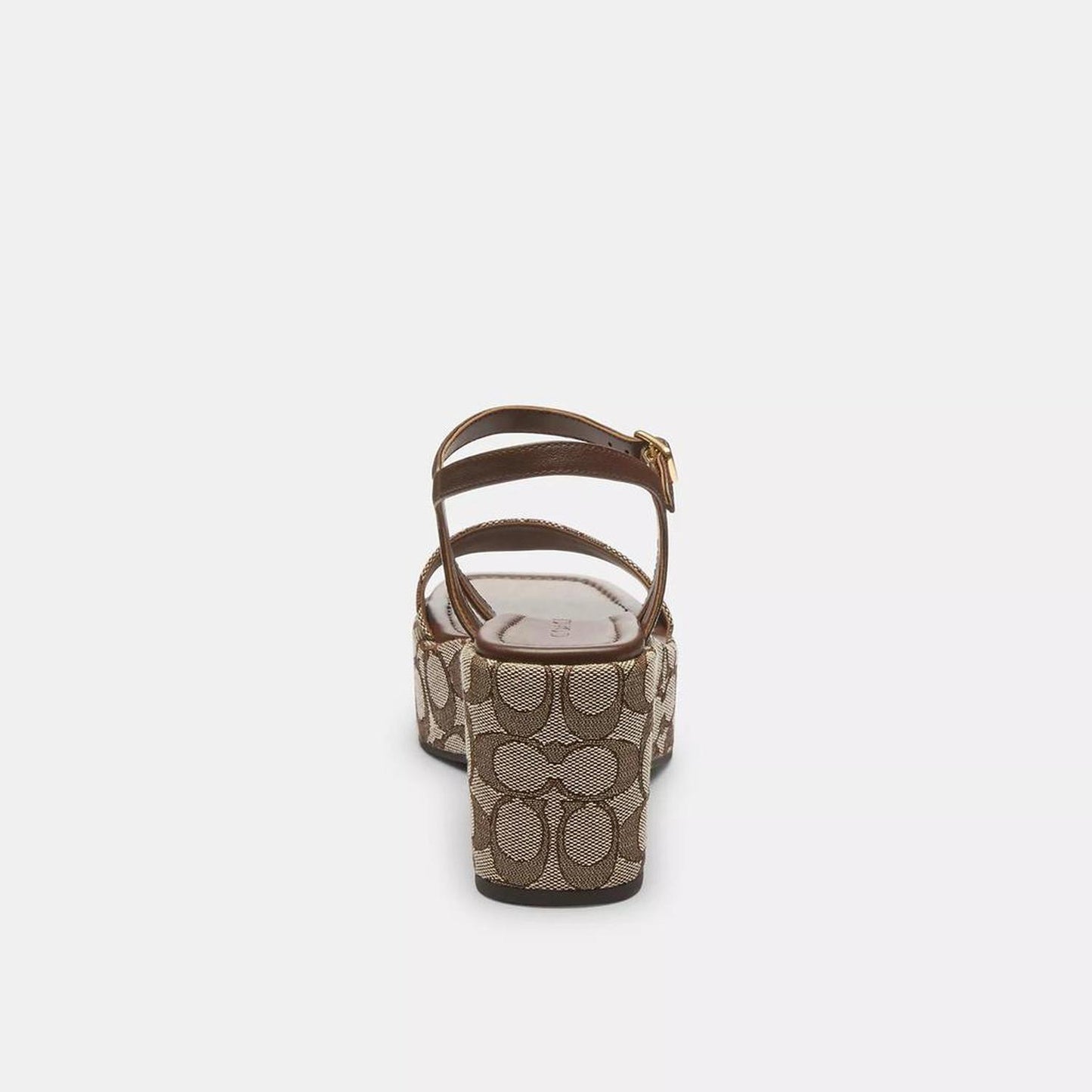 Gale Wedge Sandal In Signature Jacquard