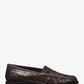 Carolyn Crocodile Embossed Leather Loafer