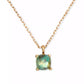 Gold-Tone Cubic Zirconia Pendant Necklace, 16" + 3" extender