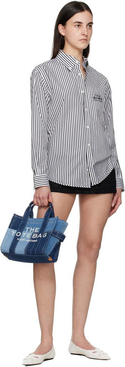 Blue 'The Denim Small' Tote