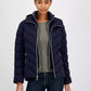 Women's Hooded Bibbed Packable Puffer Coat