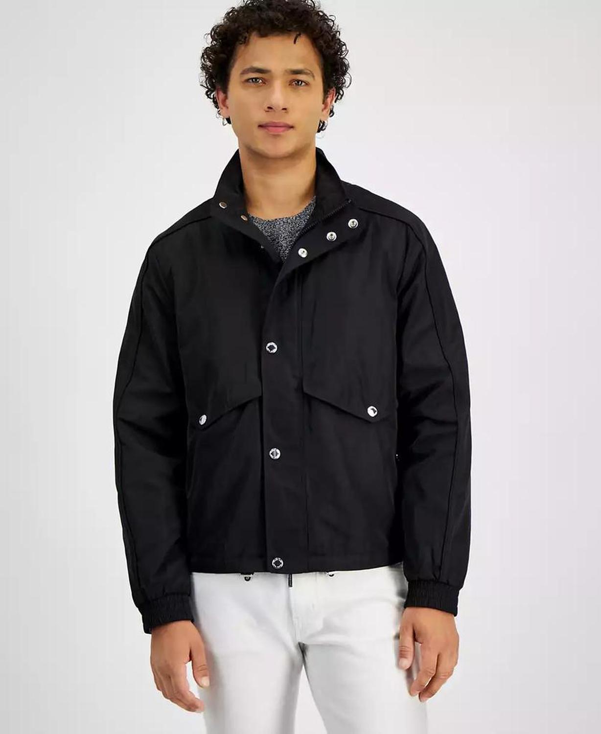 Men's Lightweight Water-Resistant Windbreaker
